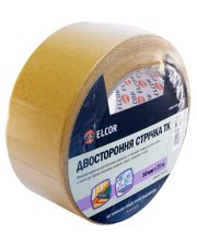 Двостороння стрічка Elcor 40206772 TEFB5025 на тканинній основі 50мм (25м)