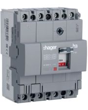 Автоматический выключатель Hager HDA051L x160 In=50А 4P 18кА