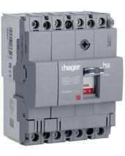 Автоматичний вимикач Hager HDA064L x160 In=63А 4P 18кА