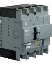 Автоматичний вимикач Hager HEC126H h250 In=125А 4P 70кА LSI