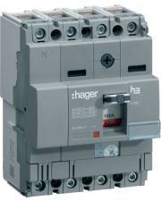Автоматический выключатель Hager HHA026H x160 In=25А 4P 25кА