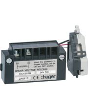 Расцепитель минимального напряжения Hager HXA051H с выдержкой x250 24В DC