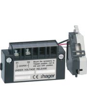 Розчіплювач мінімальної напруги Hager HXA053H з витримкою x250 110-120В АС