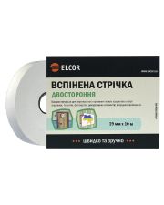 Спінена двостороння стрічка Elcor 40206776 TREVA1910 19мм (10м)