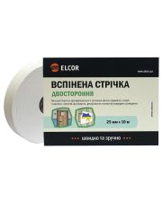 Спінена двостороння стрічка Elcor 40206780 TEEVA2510 25мм (10м)