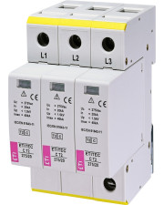 Ограничитель перенапряжения ETI 002440399 ETITEC C T2 275/20 (3+0) 3p