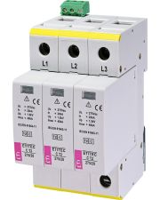 Обмежувач перенапруги ETI 002440400 ETITEC C T2 275/20 (3+0) 3p RC