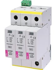 Обмежувач перенапруги ETI 002440412 ETITEC C T2 440/20 (3+0) 3p RC