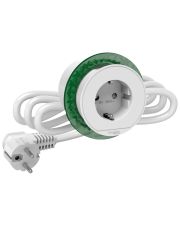Розетковий блок Schneider Electric INS44000 1x(2К+З) (білий), що вбудовується в стіл.