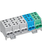 Изолированный вводно/ответвительный клеммник Hager KH45A 5Р