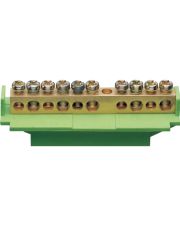 Защитная шина заземления с держателем Hager KM10B 5x16+5x10мм²