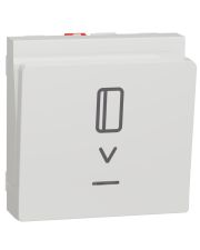 Карточный выключатель Schneider Electric NU328318 с подсветкой 10А 2М (белый)