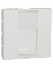 Накладка для RJ45 розетки Schneider Electric NU941118 2М (белая)