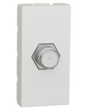 Розетка Schneider Electric NU346818 Coaxial F-type 1М (белая)