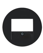 Накладка для гучномовців, USB-розеток, чорна Berker R.х