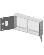 Пожарный щит Билмакс Б00029983 ШП 12060 У-С (белый без кассеты)