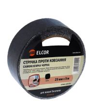 Самоклеюча антиковзна стрічка Elcor 40206795 NUSL255b 25мм (5м) чорна