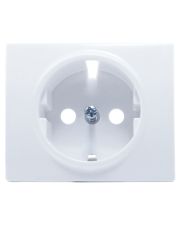 Центральная панель розетки Siemens Iris 18724 2P+Z (белоснежный)