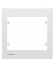 Одинарная рамка Siemens Iris S18001 (белоснежная)