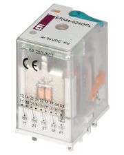 Электромеханическое реле ETI 002473007 ERM4-024DCL 4p