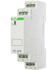 Промежуточное реле F&F PK-4PR-12V 12В 2х8 А