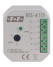 Бістабільне реле F&F BIS-410i 165-265В AC 16А (160А/20 мс)
