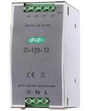Импульсный источник питания F&F ZI-120-12V 100-240В AC 10А OUT 12В DC 120 Вт