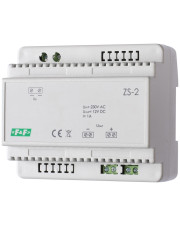 Джерело живлення F&F ZS-2 230В AC 1А OUT 12В DC 12 Вт