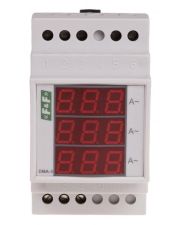Трехфазный амперметр F&F DMA-3-250-5A 230В