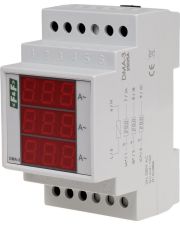 Трехфазный амперметр F&F DMA-3RMS-50-5A 3х230В
