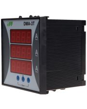 Трехфазный щитовой амперметр F&F DMA-3T 230В