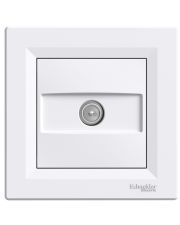Проходная TV розетка (4 dB) Schneider Electric Asfora EPH3200221 (белая)