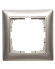 Одноместная рамка ABB Basic 55 2CKA001725A1501 2511-93-507 (шампань)