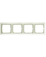 Четырехместная рамка ABB Basic 55 2CKA001725A1514 2514-96-507 (белый шале)
