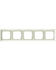 Пятиместная рамка ABB Basic 55 2CKA001725A1515 2515-96-507 (белый шале)