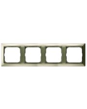 Четырехместная рамка ABB Basic 55 2CKA001725A1529 2514-99-507 (бежевый мэйсон)