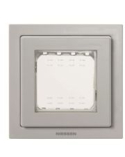 Одноместная рамка ABB Zenit 2CLA327100N1701 N3271 GR IP55 (серая)