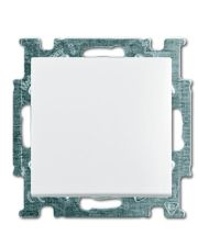 Однокнопочный выключатель ABB Basic 55 2CKA001012A2139 2006/1 UC-94-507 (альпийский белый)
