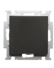 Однокнопочный выключатель ABB Basic 55 2CKA001012A2174 2006/1 UC-95-507 (черный шато)