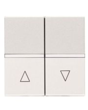 Выключатель жалюзи ABB Zenit 2CLA224400N1101 N2244 BL (белый)