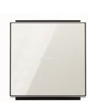 Клавиша выключателя ABB Sky 2CLA850130A2101 8501.3 CB с линзой (белое стекло)