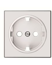 Центральная плата розетки ABB Sky 2CLA858800A2101 8588 CB с заземлением (белое стекло)