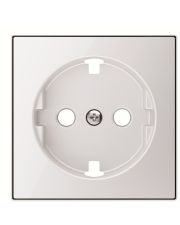Центральная плата розетки ABB Sky 2CLA858890A2101 8588.9 CB с заземлением (белое стекло)
