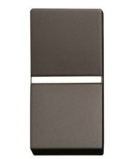 Кнопочный выключатель с символом «Свет» ABB Zenit 2CLA210470N1801 N2104.7 AN 1М (антрацит)