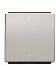 Клавиша выключателя ABB Sky 2CLA850120A1301 8501.2 PL с маркировкой 0/I (серебро)