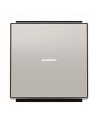 Клавиша выключателя ABB Sky 2CLA850130A1301 8501.3 PL с линзой (серебро)