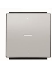 Клавиша выключателя ABB Sky 2CLA850140A1301 8501.4 PL с линзой 0/I (серебро)