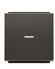 Клавиша выключателя ABB Sky 2CLA850130A1501 8501.3 NS с линзой (черный бархат)