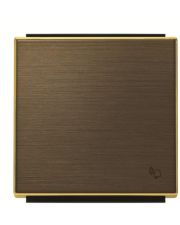 Клавіша вимикача ABB Sky 2CLA850400A1201 8504 OE із символом «Дзвінок» (золото)