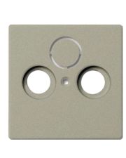 Центральная плата TV+R+(SAT) розетки ABB Basic 55 2CKA001724A4311 1743-93-507 (шампань)